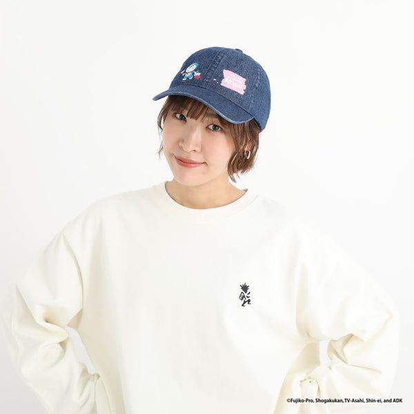 Manhattan Portage ( マンハッタンポーテージ ) Denim 6P Cap DORAEMON | ドラえもん | デニム | キャップ | 帽子 | デニムキャップ | サイズ調整 | オシャレ | MP331 | まんはったんぽーてーじ