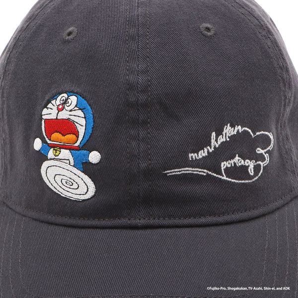 Manhattan Portage ( マンハッタンポーテージ ) Cotton Twill 6P Cap DORAEMON | ドラえもん | キャップ | ブラック | 帽子 | MP332 | オシャレ | 日よけ | サイズ調整 | まんはったんぽーてーじ