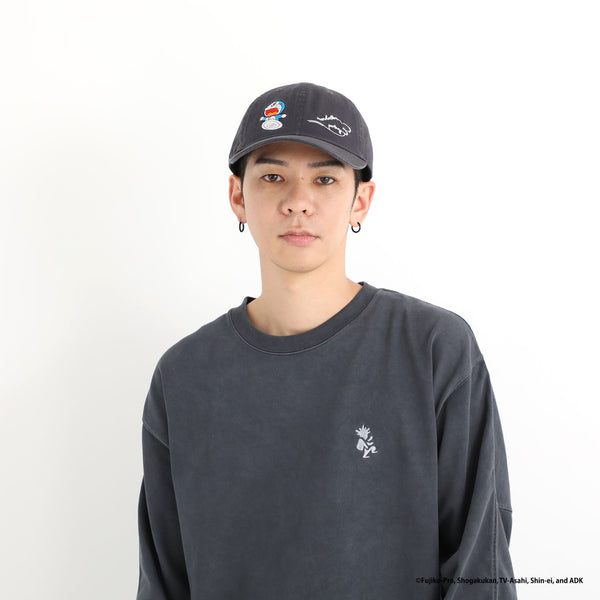 Manhattan Portage ( マンハッタンポーテージ ) Cotton Twill 6P Cap DORAEMON | ドラえもん | キャップ | ブラック | 帽子 | MP332 | オシャレ | 日よけ | サイズ調整 | まんはったんぽーてーじ