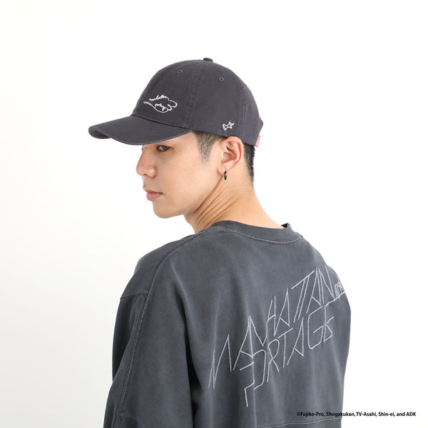 Manhattan Portage ( マンハッタンポーテージ ) Cotton Twill 6P Cap DORAEMON | ドラえもん | キャップ | ブラック | 帽子 | MP332 | オシャレ | 日よけ | サイズ調整 | まんはったんぽーてーじ