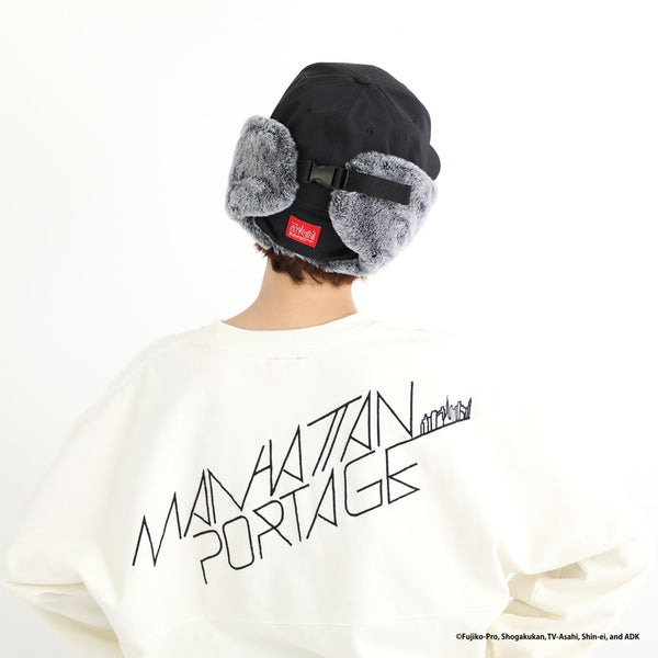 Manhattan Portage ( マンハッタンポーテージ ) Dog Ear Cap DORAEMON | ドラえもん | 帽子 | キャップ | 防寒 | 冬 | 暖かい | ファー | ドッグイヤーキャップ | MP333 | まんはったんぽーてーじ | 耳当て