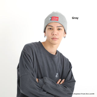 Manhattan Portage ( マンハッタンポーテージ ) Brand Label Watch DORAEMON | ドラえもん | 帽子 | ニット帽 | 冬 | オシャレ | シンプル | ブラック | グレー | MP334 | 防寒 | 通勤 | 通学