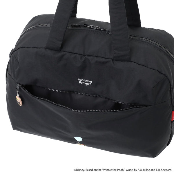 Manhattan Portage ( マンハッタンポーテージ ) PALMETTO BOSTON BAG NYLON TUSSAH QUILL 25 / POOH | プーさん | バッグ | A4サイズ | 通勤 | 通学 | シンプル | 軽量 | 旅行 | ボストンバッグ | MP1826TSPH25 | まんはったんぽーてーじ