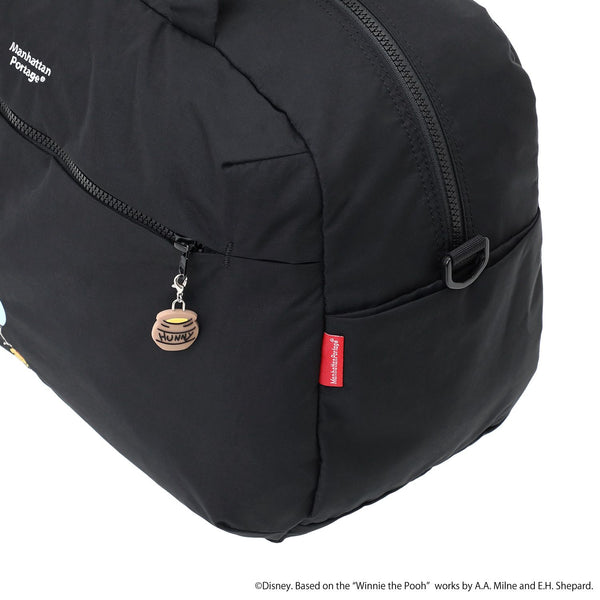 Manhattan Portage ( マンハッタンポーテージ ) PALMETTO BOSTON BAG NYLON TUSSAH QUILL 25 / POOH | プーさん | バッグ | A4サイズ | 通勤 | 通学 | シンプル | 軽量 | 旅行 | ボストンバッグ | MP1826TSPH25 | まんはったんぽーてーじ