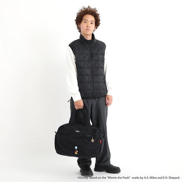 Manhattan Portage ( マンハッタンポーテージ ) PALMETTO BOSTON BAG NYLON TUSSAH QUILL 25 / POOH | プーさん | バッグ | A4サイズ | 通勤 | 通学 | シンプル | 軽量 | 旅行 | ボストンバッグ | MP1826TSPH25 | まんはったんぽーてーじ