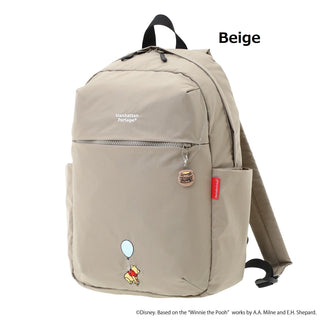 Manhattan Portage ( マンハッタンポーテージ ) QUEENSBORO BP NYLON TUSSAH QUILL 25 / POOH | プーさん | リュック | リュックサック | バックパック | デイパック | 通勤 | 通学 | 旅行 | 13インチ | 軽量 | A4サイズ | MP2286BPTSPH25 | まんはったんぽーてーじ