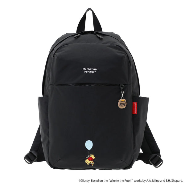 Manhattan Portage ( マンハッタンポーテージ ) QUEENSBORO BP NYLON TUSSAH QUILL 25 / POOH | プーさん | リュック | リュックサック | バックパック | デイパック | 通勤 | 通学 | 旅行 | 13インチ | 軽量 | A4サイズ | MP2286BPTSPH25 | まんはったんぽーてーじ