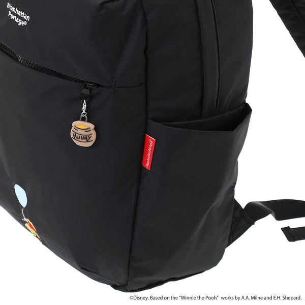 Manhattan Portage ( マンハッタンポーテージ ) QUEENSBORO BP NYLON TUSSAH QUILL 25 / POOH | プーさん | リュック | リュックサック | バックパック | デイパック | 通勤 | 通学 | 旅行 | 13インチ | 軽量 | A4サイズ | MP2286BPTSPH25 | まんはったんぽーてーじ