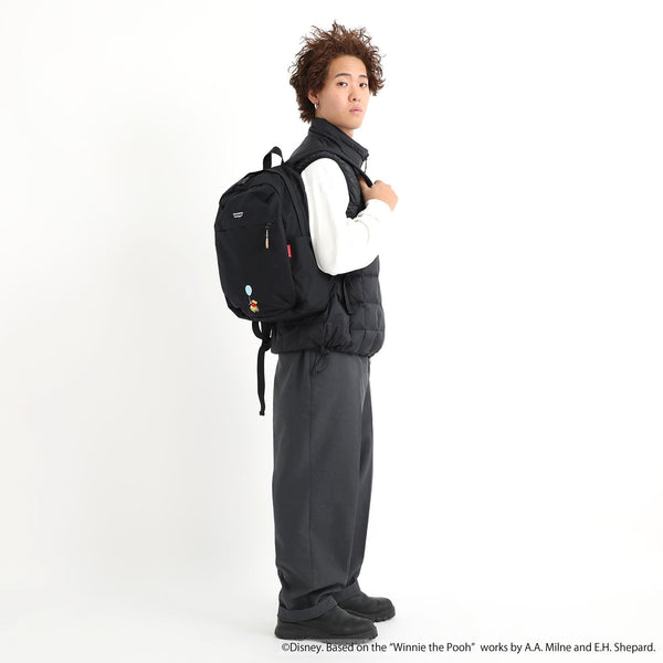 Manhattan Portage ( マンハッタンポーテージ ) QUEENSBORO BP NYLON TUSSAH QUILL 25 / POOH | プーさん | リュック | リュックサック | バックパック | デイパック | 通勤 | 通学 | 旅行 | 13インチ | 軽量 | A4サイズ | MP2286BPTSPH25 | まんはったんぽーてーじ