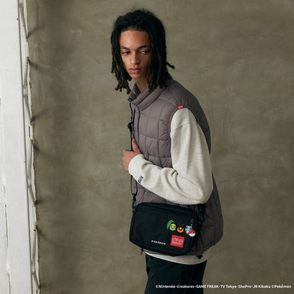 Manhattan Portage ( マンハッタンポーテージ ) JOGGER ( L ) JPN VER 2 Pokémon 25 ZA | ポケモン | バッグ | ショルダーバッグ | 小さめ | 薄型 | MP1404L2PKMN25ZA | フェス | アウトドア | まんはったんぽーてーじ