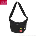 Manhattan Portage ( マンハッタンポーテージ ) DUET SHOULDER BAG Pokémon 25 | ポケモン | バッグ | カバン | かばん | ショルダーバッグ | ブラック | シンプル | MP2409PKMN25 | チャーム | 刺繍 | まんはったんぽーてーじ