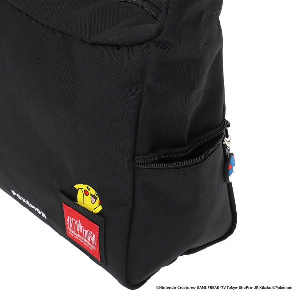 Manhattan Portage ( マンハッタンポーテージ ) BED-STUY SHOULDER BAG Pokémon 25 | ショルダーバッグ | バッグ | カバン | チャーム | 刺繍 | ポケモン | ブラック | 収納 | MP6041PKMN25 | まんはったんぽーてーじ