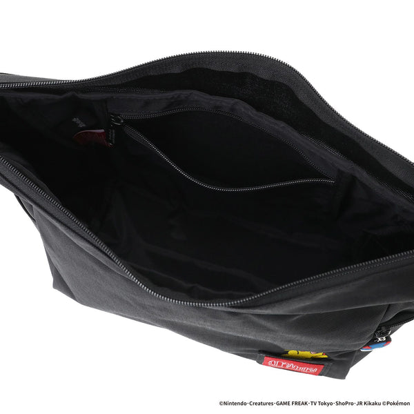 Manhattan Portage ( マンハッタンポーテージ ) BED-STUY SHOULDER BAG Pokémon 25 | ショルダーバッグ | バッグ | カバン | チャーム | 刺繍 | ポケモン | ブラック | 収納 | MP6041PKMN25 | まんはったんぽーてーじ