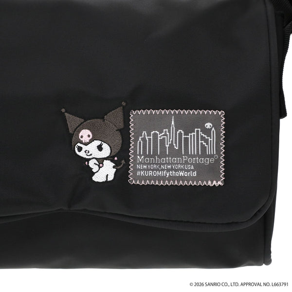 Manhattan Portage ( マンハッタンポーテージ ) WHITEHALL SHOULDER MGNT FLIGHT NYLON BACKING KUROMI | クロミちゃん | バッグ | ショルダーバッグ | かばん | 鞄 | MP2095MGNTNTWLBKRM | 薄型 | ナイロン | アウトドア | キャンプ | まんはったんぽーてーじ