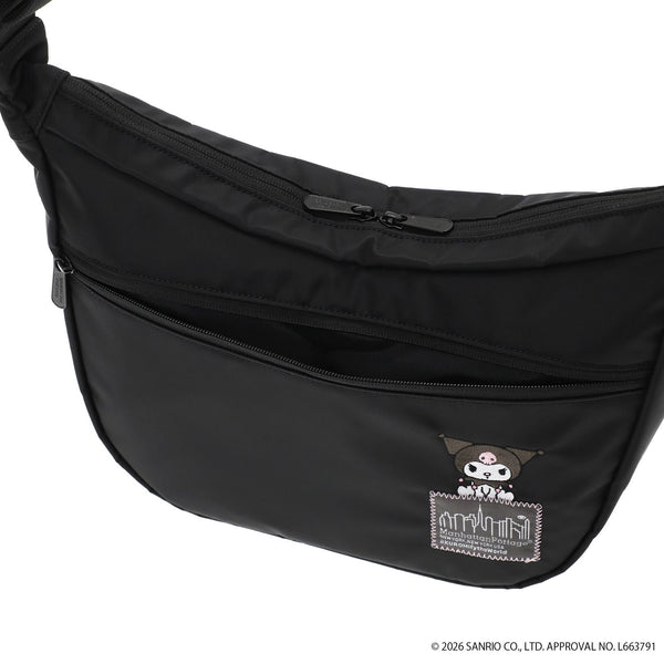 Manhattan Portage ( マンハッタンポーテージ ) DUET SHOULDER BAG FLIGHT NYLON BACKING KRM | クロミちゃん | バッグ | ショルダーバッグ | 鞄 | かばん | バッグ | MP2409NTWLBKRM | まんはったんぽーてーじ