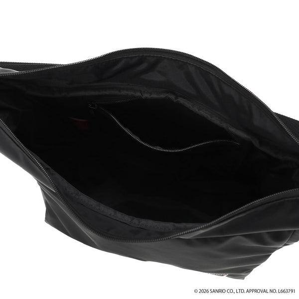 Manhattan Portage ( マンハッタンポーテージ ) BED-STUY SHOULDER BAG FLIGHT NYLON BACKING KRM | クロミちゃん | B5サイズ | ショルダーバッグ | 大きめ | MP6041NTWLBKRM | スクエア型 | 通勤 | バッグ | 鞄 | オシャレ | ワンポイント | まんはったんぽーてーじ