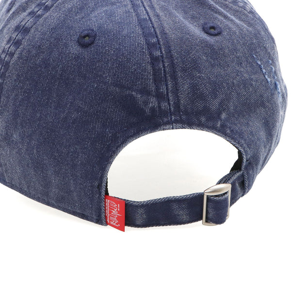Manhattan Portage ( マンハッタンポーテージ ) Damage 6P Cap | 帽子 | キャップ | 日除け | 日よけ | アウトドア | オシャレ | キャンプ | ダメージ | ヴィンテージライク | 刺繍 | ワンポイント | コットン | カジュアル | MP387