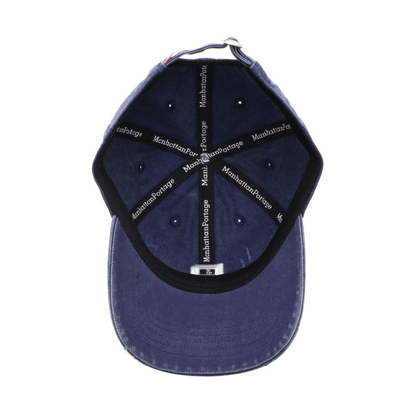 Manhattan Portage ( マンハッタンポーテージ ) Damage 6P Cap | 帽子 | キャップ | 日除け | 日よけ | アウトドア | オシャレ | キャンプ | ダメージ | ヴィンテージライク | 刺繍 | ワンポイント | コットン | カジュアル | MP387