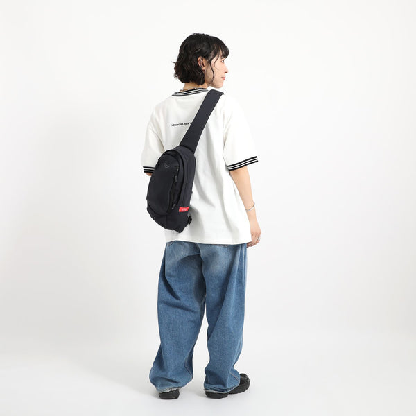 Manhattan Portage ( マンハッタンポーテージ ) NEUES LITTLE ITALY CROSSBODY BAG TUSSAH PVC | バッグ | マット | 防水 | ナイロン | ビジネス | 仕事 | カジュアル | お出かけ | ショルダーバッグ | ボディバッグ | MP1927TSP