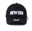 NEW ERA ( ニューエラ ) 39THIRTY ワードマークロゴ ブラック × ホワイト  13552124