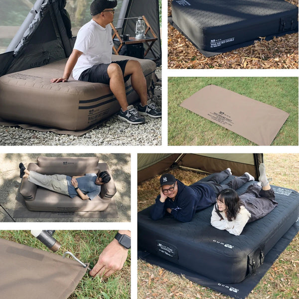 WAQ ( ワック ) AIRシリーズ専用グランドシート エアベッド ( S / D ) エアソファ | グランドシート | アウトドア | キャンプ | PVC加工 | わっく