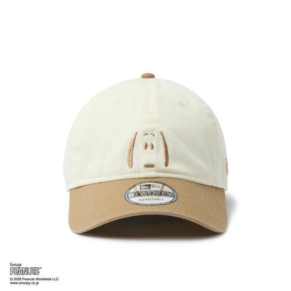 NEW ERA ( ニューエラ ) 9TWENTY Vintage PEANUTS ピーナッツ 2-Tone | 帽子 | キャップ | スヌーピー | 可愛い | プレゼント | ギフト | お出かけ | UVカット | 日よけ | 暑さ対策 | お出かけ | レジャー | アウトドア | 14865366 | 14865367 | にゅーえら