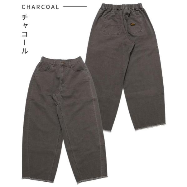 KRIFF MAYER ( クリフメイヤー ) ユーズド風カラーパンツ | LADYS | W2535121 | レディース | ロングパンツ | 着やせ | オシャレ | アウトドア | お出かけ | ゆったり | ユーズド風 | すっきり | シンプル | 春 | くりふめいやー | カジュアル