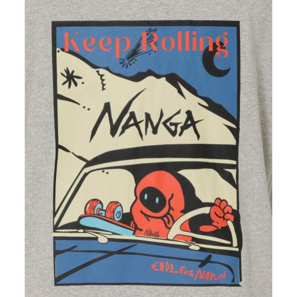 NANGA ( ナンガ ) エコハイブリッド キープローリング スウェットシャツ | 長袖 | スウェット | スウェットシャツ | アウトドア | キャンプ | レジャー | 軽い | 柔らかい | 着心地 | 楽 | N2600-1K022Z | なんが