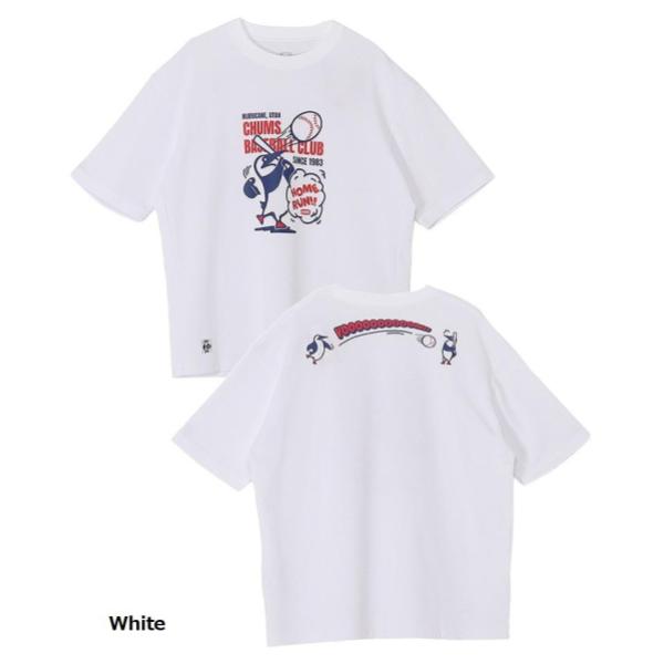 CHUMS ( チャムス ) チャムスベースボールクラブTシャツ | トップス | Tシャツ | ウェア | 半袖 | 半袖シャツ | 野球 | グラフィックTシャツ | プリントTシャツ | 接触冷感 | 速乾 | ちゃむす | CH01-2782