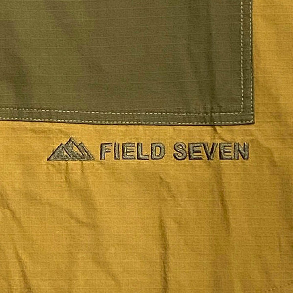 FIELD SEVEN ( フィールドセブン ) アウトドアポンチョIII 焚き火ポンチョ 焚火ウェア 難燃ポンチョ キャンプ アウトドア BBQ バーベキュー レディース メンズ 男女兼用 防寒 羽織り 火の粉対策 キャンプウェア 焚き火ウェア アウトドアウェア