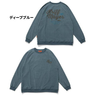 KRIFF MAYER ( クリフメイヤー ) もちのび刺繍ラグランロンT | MENS | 2515601 | メンズ | 長袖 | ウェア | トップス | 長袖Tシャツ | ロンT | 起毛 | ふわふわ | 伸縮性 | 刺繍 | カジュアル | 保温 | 秋服 | 冬服 | くりふめいやー