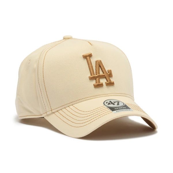 '47 ( フォーティーセブン ) '47 エムブイピー ロサンゼルス・ドジャース Contrast Stitch ナチュラル | 帽子 | キャップ | ステッチワーク | シンプル | サイズ調整 | アウトドア | お出かけ | レジャー | キャンプ | 14858412