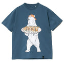 go slow caravan ( ゴースローキャラバン ) USA/C 餃子クマ TEE | MENS | WOMENS | シャツ | Tシャツ | ウェア | トップス | 半袖 | プリントT | クマ | 中華 | 可愛い | 341913 | カジュアル