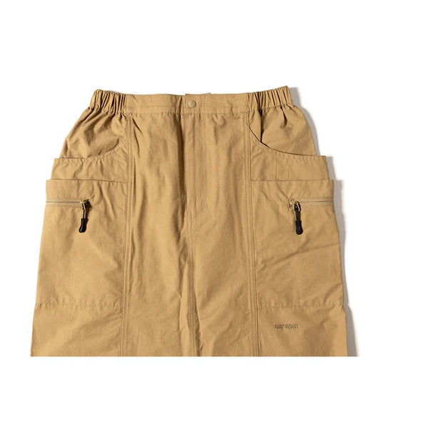 GRIP SWANY ( グリップスワニー ) 【 GSWK0047 】 W`S CARGO SKIRT | スカート | レディース | ウィメンズ | アウトドア | キャンプ | 収納 | 便利 | カーゴパンツ | ポケット | 大量 | レジャー  | ぐりっぷすわにー