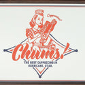 CHUMS ( チャムス ) ホームパブミラー HOME PUB MIRROR ミラー 鏡 インテリア 雑貨 おしゃれ アメリカン アウトドア キャンプ ブービーバード ロゴ ディスプレイ 店舗 ガレージ リビング キッチン CH62-2264