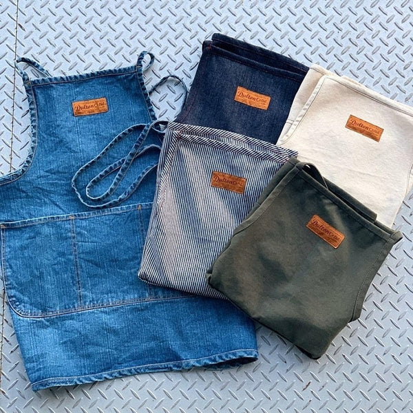 【 SALE 】 DULTON ( ダルトン ) "EM" APRON エプロン | シンプル | 料理 | 調理 | キッチン | プレゼント | ギフト | 職人 | コットン | クッキング | DIY | G619-829 | だるとん