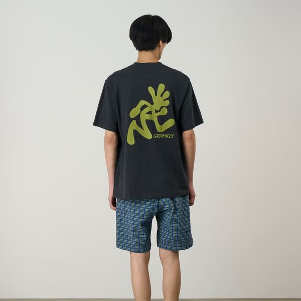 GRAMICCI ( グラミチ ) RUNNING MAN TEE ランニングマンTシャツ | 半袖 | Tシャツ | 半袖Tシャツ | アパレル | 夏服 | ドライタッチ | 肌触り | アウトドア | キャンプ | レジャー | お出かけ | G6SU-T107 | カジュアル | ぐらみち
