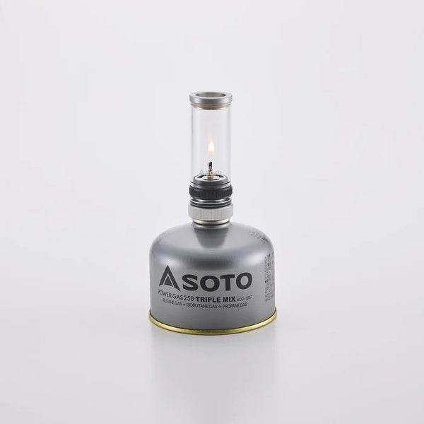 SOTO ( ソト ) Hinoto | ひのと | SODー260 | ガスランタン | キャンドル風 | ライターガス | 燃料缶 | CB缶 | OD缶 | キャンプ | アウトドア | 焚き火 | バーベキュー | ソロキャンプ | ランタン | 収納ケース