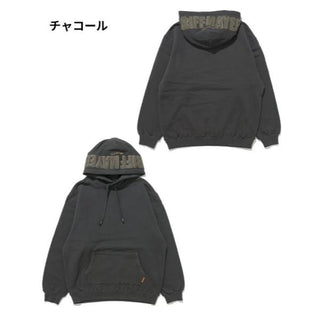 KRIFF MAYER ( クリフメイヤー ) サガラ刺繍裏起毛パーカー ( フードロゴ ) 2523107 | 長袖 | フード | パーカー | メンズ | コットン | シンプル | 裏起毛 | レディース | ユニセックス | 着やすい | 冬 | 秋 | くりふめいやー