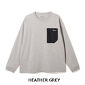 GRIP SWANY ( グリップスワニー ) 【 GSMCT-122 】 GEAR POCKET LS TEE | Tシャツ | ロンT | ロングTシャツ | シンプル | アウトドア | キャンプ | オシャレ | 異素材 | コットン | ぐりっぷすわにー
