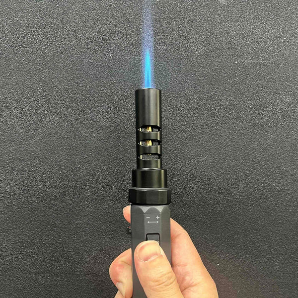 F PLUS ( エフプラス ) スティックバーナー | アウトドア | 高火力 | キャンプ | シンプル | ガストーチ | 充填 | 繰り返し | ８角形 | かっこいい | プレゼント | ギフト | えふぷらす