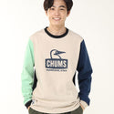 CHUMS ( チャムス ) ブービーフェイスブラッシュドロングスリーブTシャツ | ロンT | ロングTシャツ | 長袖 | ウェア | トップス | ロングスリーブTシャツ | ブービーフェイス | シンプル | ちゃむす | CH01-2667