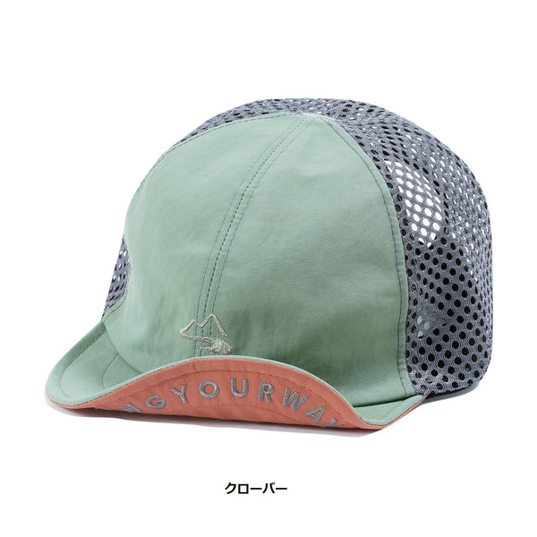 milestone ( マイルストーン ) original cap MSC-023 | 帽子 | キャップ | 登山 | キャンプ | オシャレ | トレッキング | 刺繍 | メッシュ | 快適 | 涼しい | 日よけ | サイズ調整 | まいるすとーん