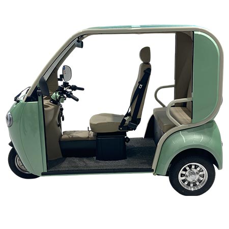 DAIZO ( ダイゾー ) NEO-Light ネオライト 電動三輪車 EV三輪車 電動トゥクトゥク 小型EV 3人乗り 電動モビリティ 電気自動車 ミニカー 普通免許 車検不要 車庫証明不要 2000W 60V80Ah e-NEO