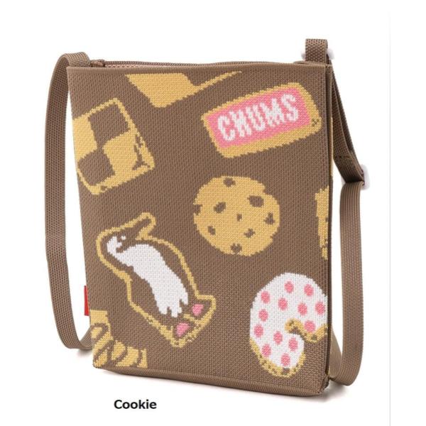 CHUMS ( チャムス ) ジャカードニットミニショルダーバッグ | ショルダーバッグ | バッグ | かわいい | ニット生地 | ジャカード編み | エコバッグ | サブバッグ | アウトドア | レジャー | お出かけ | CH60-3936 | ちゃむす
