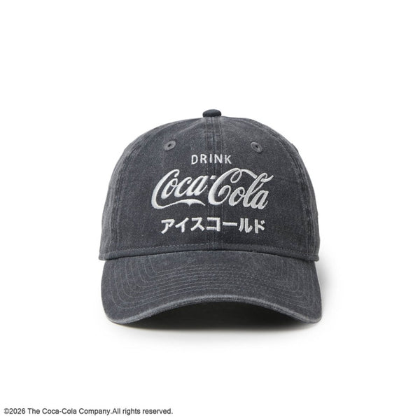 NEW ERA ( ニューエラ ) 9TWENTY コカ･コーラ アシッドウォッシュ ダークグレー 920 キャップ 帽子 ベースボールキャップ メンズキャップ レディースキャップ ユニセックスキャップ Coca-Cola コカコーラ Coca Cola コカコーラキャップ コカ･コーラキャップ 15154855