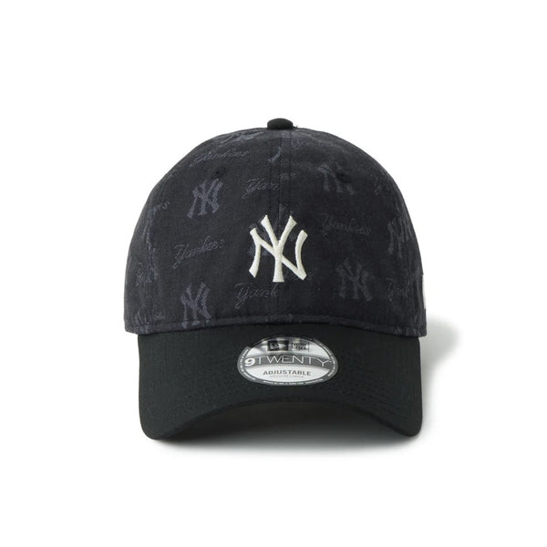 NEW ERA ( ニューエラ ) 9TWENTY MLB Jacquard ニューヨーク・ヤンキース ブラック | 帽子 | キャップ | 日よけ | オシャレ | UVカット | コットン | サイズ調整 | ジャカード | 14745053 | にゅーえら