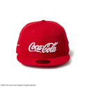 NEW ERA ( ニューエラ ) 59FIFTY Coca-Cola コカコーラ スカーレット キャップ 帽子 メンズ レディース ベースボールキャップ 59FIFTYキャップ コカ・コーラ ロゴ カジュアル ストリート 15154862