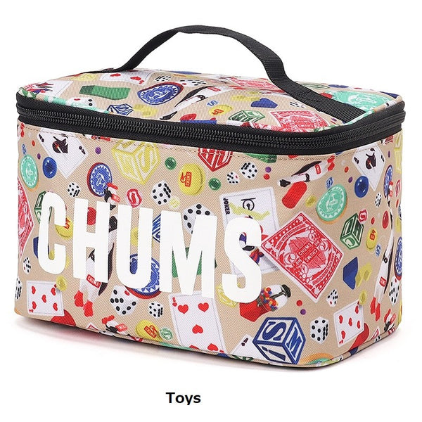 CHUMS ( チャムス ) リサイクルチャムスビール ＆ スパイスボックス | 保冷バッグ | 収納ケース | スパイス入れ | 保冷バッグ | 小さめ | 収納ケース | 保冷 | ロゴ | 持ち運び | キャンプ | レジャー | BBQ | CH60-3827 | ちゃむす