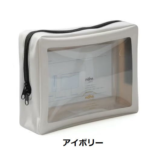 HIGHTIDE ( ハイタイド ) パッキングポーチ L | ポーチ | 透明窓 | シンプル | アウトドア | 旅行 | キャンプ | レジャー | 収納 | 小物入れ | 化粧ポーチ | ネーエ | プレゼント | ギフト | GB248 | はいたいど | PVC